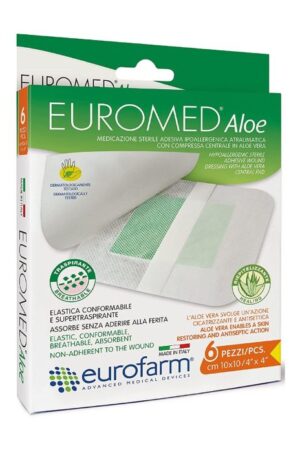 EUROMED ALOE 10 cm x 10 cm